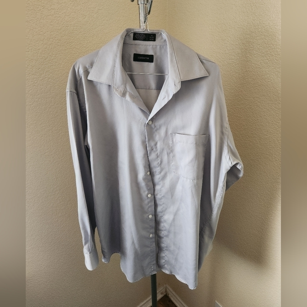 Claiborne Long Sleeve Button Up Shirt with Pocket